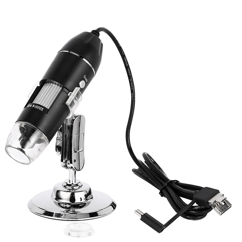 Usb Microscope Digital - 拡大機能付きUSBデジタル顕微鏡,ポータブルカメラ,ウィンドウ7,8,10,1600 xと互換性があります