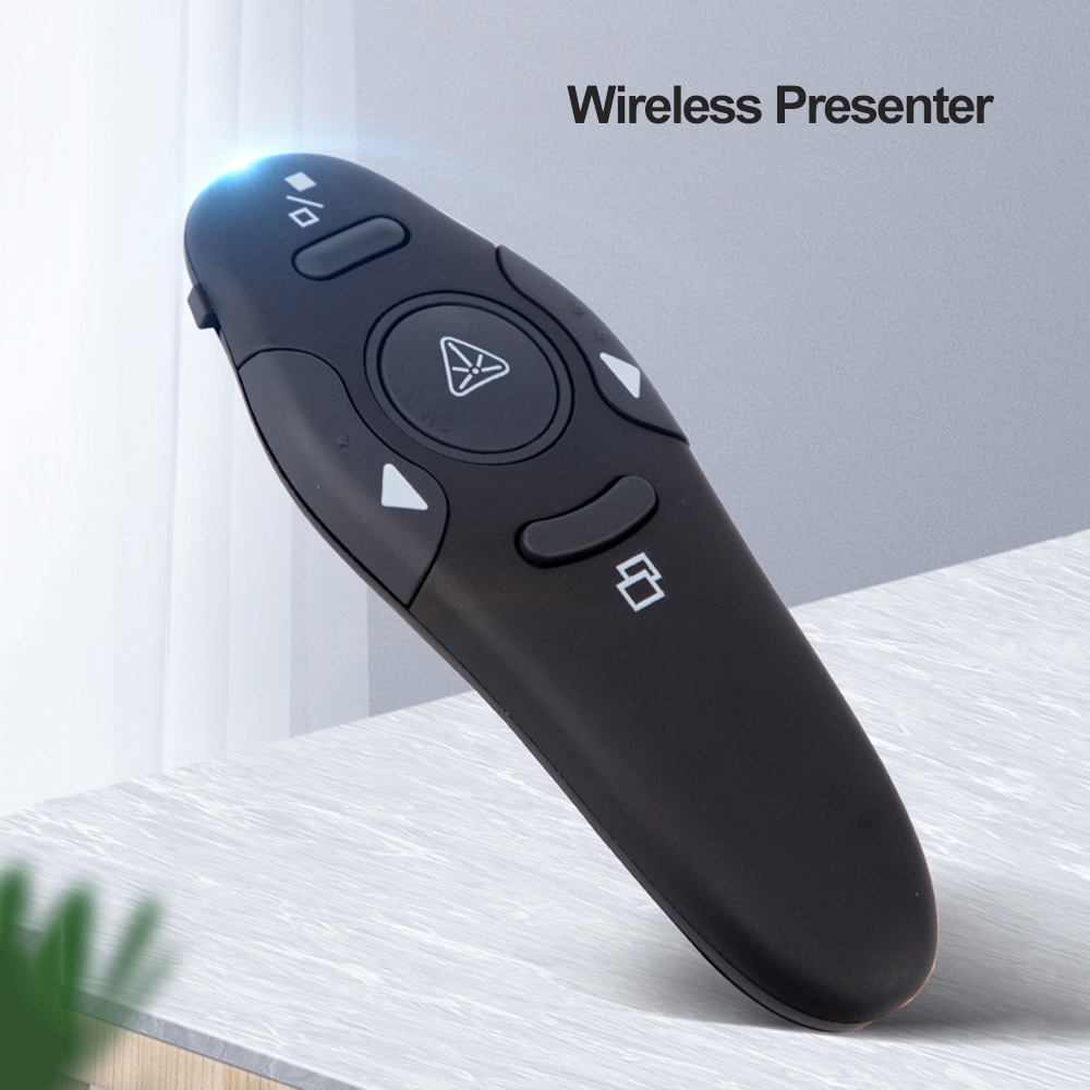 Laser Pointer Presenter - 2.4GHz ワイヤレス USB パワーポイント プレゼンテーション PPT