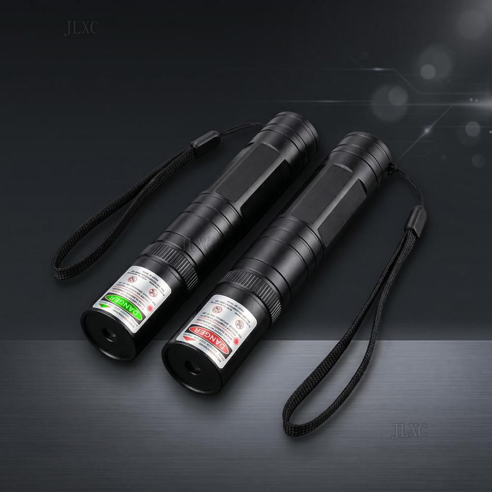 Laser Pointer Presenter - (電池は付属しません) 緑赤レーザーポインター 教材用 ペット用自動猫のおもちゃ レーザーフォーカス レーザーペン