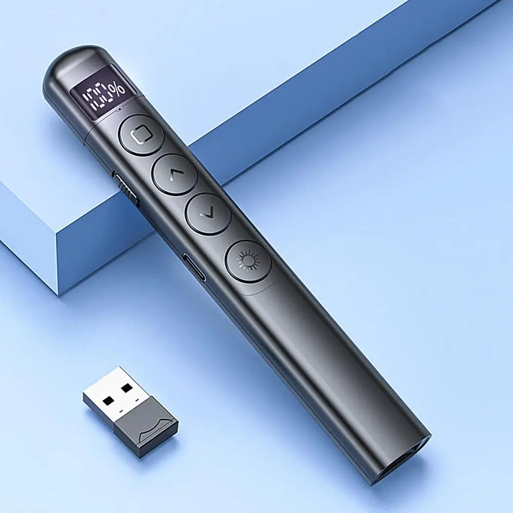 ワイヤレス フリップペン プレゼンテーション クリッカー 2 - Laser Pointer Presenter のレビューと価格