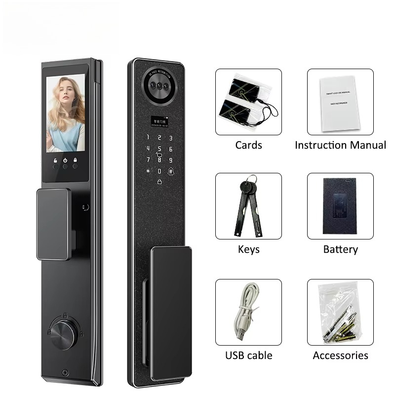 Tuya WiFi スマートドアロック、家庭用生体認証指紋ロ - Electronics & Tech Gadgets のレビューと価格