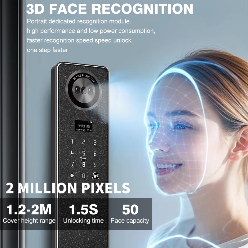 Tuya WiFi スマートドアロック、家庭用生体認証指紋ロ - Electronics & Tech Gadgets のレビューと価格