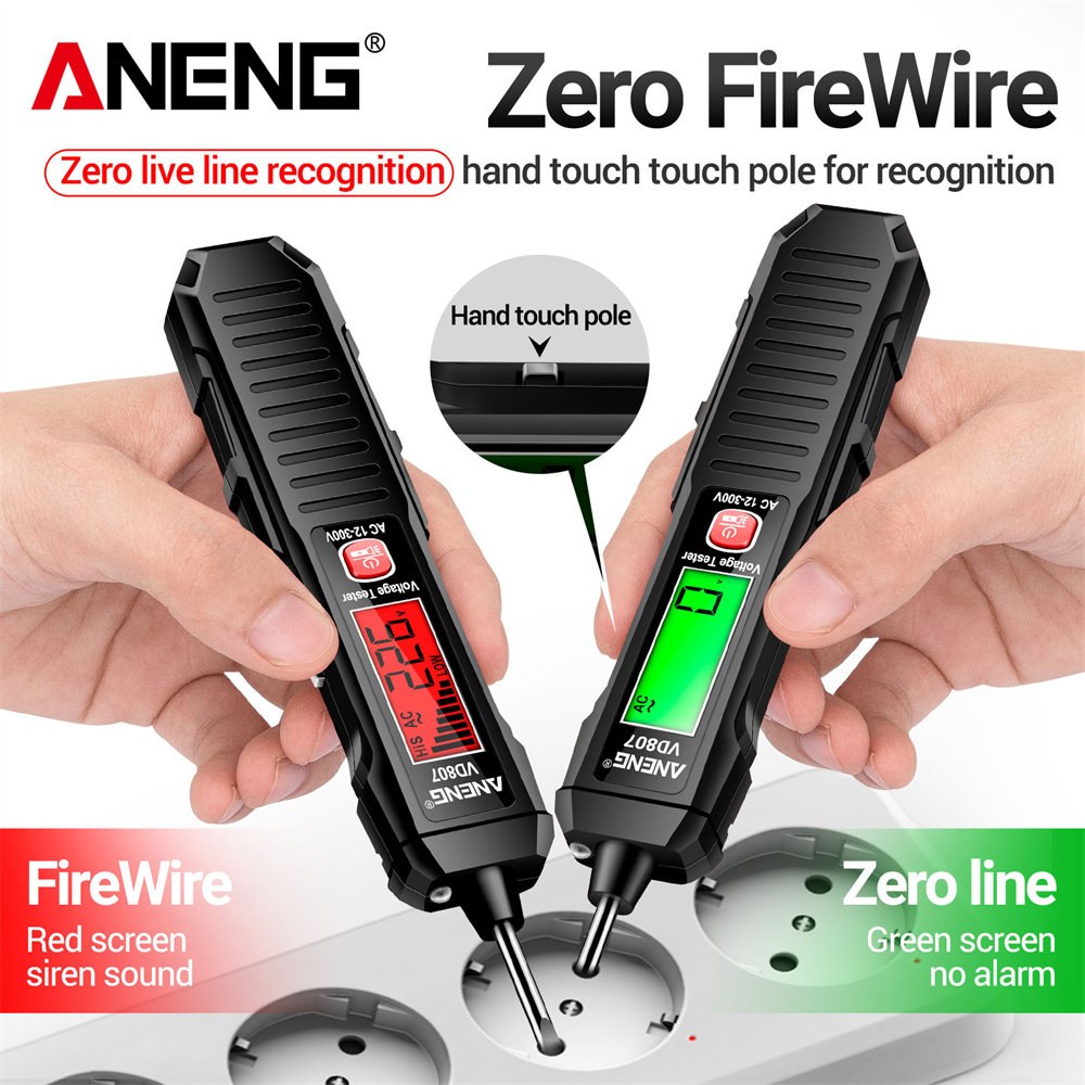 ANENG VD807 一言誘導ポータブル 50/60Hz  - Smart Pen Digital のレビューと価格