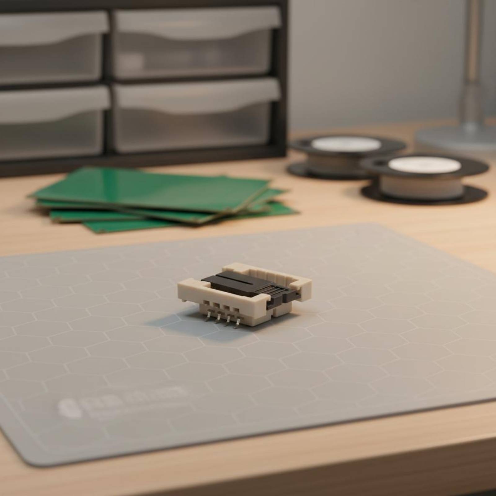 QFN8 テストソケット ヒンジ付き QFN8 コンタクトソ - Electronics & Tech Gadgets のレビューと価格
