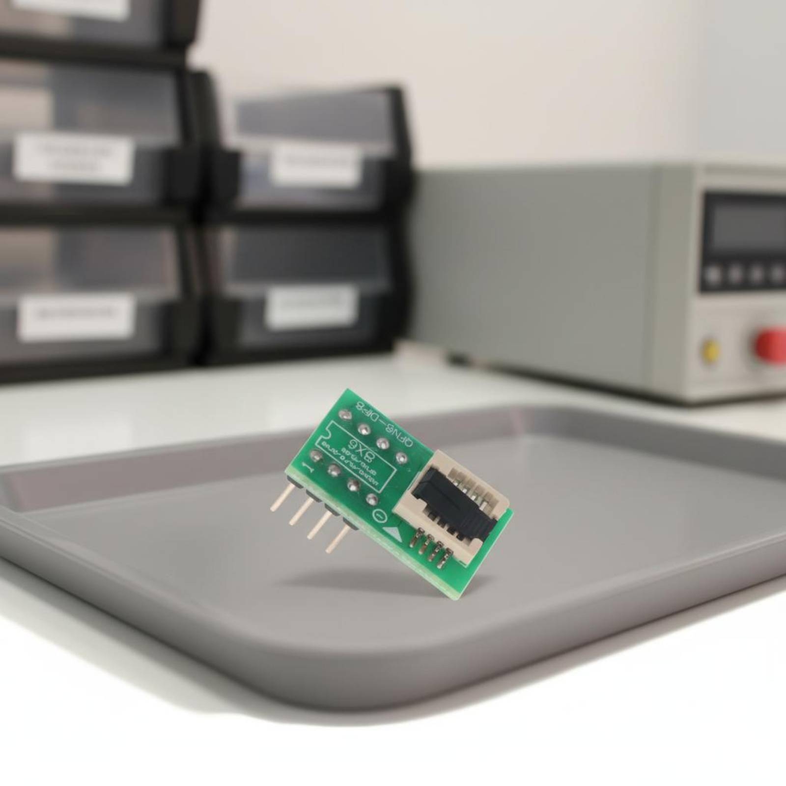 QFN8 テストソケット ヒンジ付き QFN8 コンタクトソ - Electronics & Tech Gadgets のレビューと価格