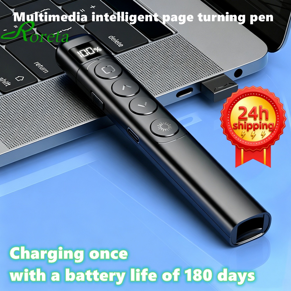 Powerpoint ペン ワイヤレス プレゼンテーション  - Laser Pointer Presenter のレビューと価格