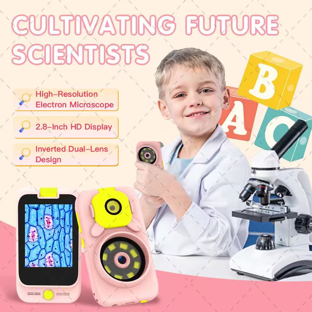 4歳から6歳の子供に適した教育用カメラフォン玩具で、回転式高 - Electronics & Tech Gadgets のレビューと価格