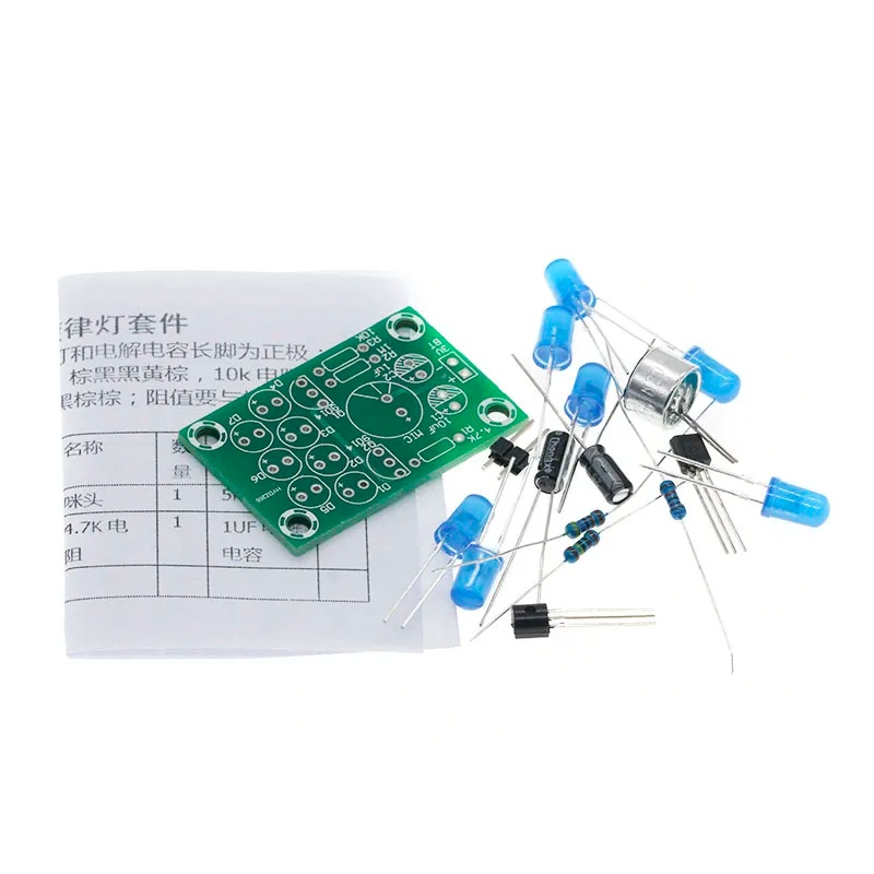 音声制御メロディーランプキット電子DIY製作音誘導照明電子教 - Electronics & Tech Gadgets のレビューと価格
