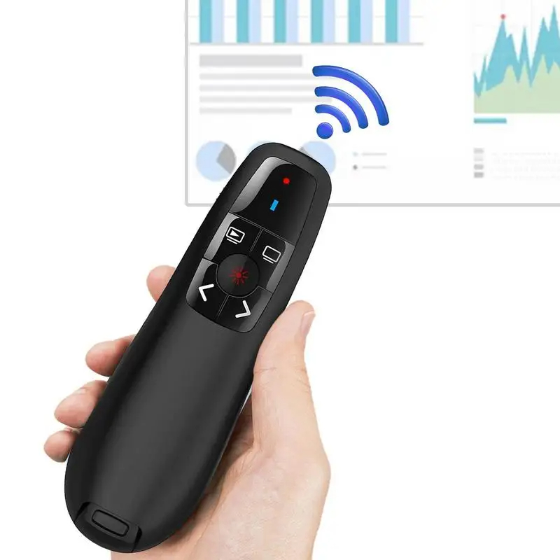 2024 新 2.4GHz ワイヤレスパワーポイントペンプレ - Laser Pointer Presenter のレビューと価格