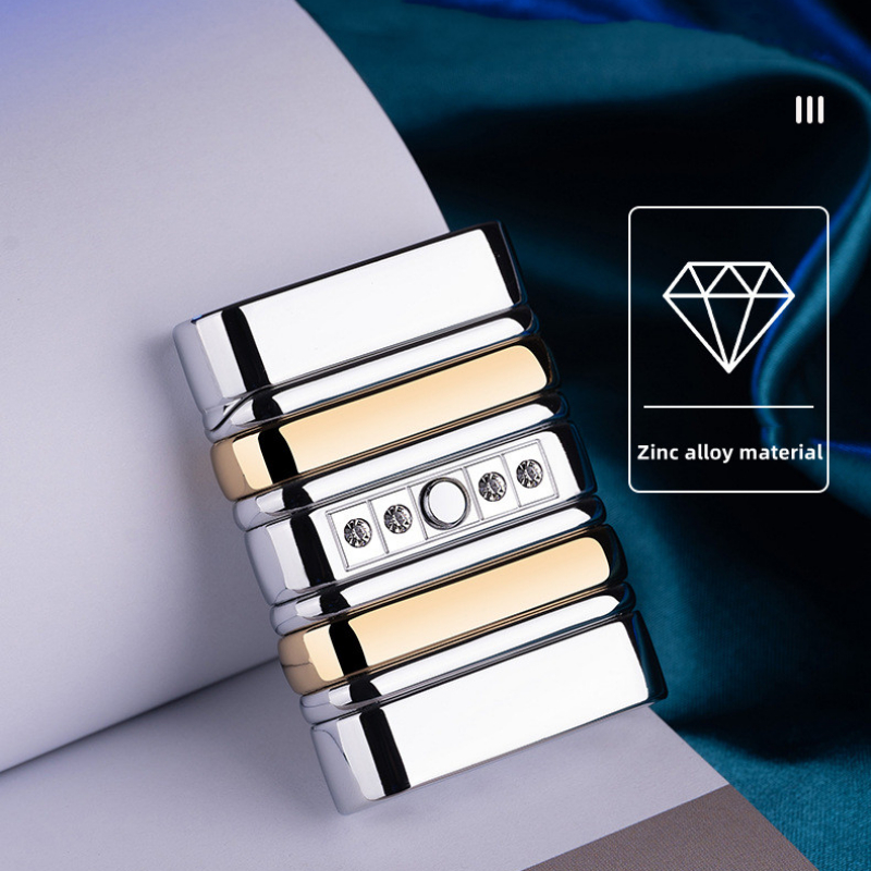 新型電子誘導点火防風ライター、直火式、ブタンガス詰め替え可能 - Cool Electronics Gadgets For Men のレビューと価格